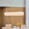 Image de Northern Suspension LED Tradition linéaire, textile, blanc cassé