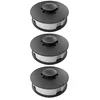 Image de Lot de 3 bobines de fil - Pour tondeuse électrique - Convient pour Bauhaus Gardol GET-E 4530 (Einhell)