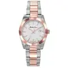 Image de Mathey-Tissot - Montre Femme Quartz Swiss Made RONDA 585 H3 en Acier Bicolor argenté/doré rose OS