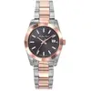 Image de Mathey-Tissot - Montre Femme Quartz Swiss Made RONDA 585 H3 en Acier Bicolor argenté/doré rose OS