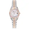Image de Mathey-Tissot - Montre Femme Quartz Swiss Made RONDA 585 H3 en Acier Bicolor argenté/doré rose OS