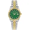 Image de Mathey-Tissot - Montre Femme Quartz Swiss Made RONDA 585 H3 en Acier Bicolor argenté/doré OS