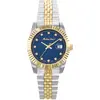 Image de Mathey-Tissot - Montre Femme Quartz Swiss Made RONDA 585 H3 en Acier Bicolor argenté/doré OS