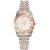 Image de Mathey-Tissot - Montre Femme Quartz Swiss Made RONDA 585 H3 en Acier Bicolor argenté/doré rose OS