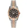 Image de Mathey-Tissot - Montre Femme Quartz Swiss Made RONDA 585 H3 en Acier Bicolor argenté/doré rose OS