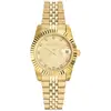 Image de Mathey-Tissot - Montre Femme Quartz Swiss Made RONDA 585 H3 en Acier dorée OS