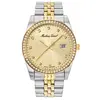 Image de Mathey-Tissot - Montre Femme Quartz Swiss Made RONDA 515 H3 en Acier Bicolor argenté/doré OS