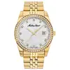 Image de Mathey-Tissot - Montre Femme Quartz Swiss Made RONDA 515 H3 en Acier dorée OS