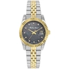 Image de Mathey-Tissot - Montre Femme Quartz Swiss Made RONDA 585 H3 en Acier Bicolor argenté/doré OS