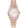 Image de Mathey-Tissot - Montre Femme Quartz Swiss Made RONDA 585 H3 en Acier dorée rose OS