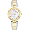 Image de Mathey-Tissot - Montre Femme Quartz Swiss Made RONDA 762 en Acier Bicolor argenté/doré OS