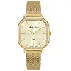Image de Mathey-Tissot - Montre Femme Quartz Swiss Made RONDA 762 en Acier dorée OS
