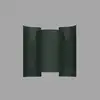 Image de Northern Butterfly applique, vert foncé
