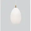 Image de Northern Unika suspension en verre blanche, large