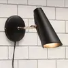 Image de Applique murale Northern Birdy 31,5 cm noir/acier