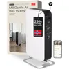 Image de Mill Radiateur Bain d’Huile WIFI 1500W - Radiateur Connecté WIFI avec App, pour 18 22m², Radiateur Électrique Silencieux, à Économie d’Énergie et Sécurisé, Design Norvégien - Blanc