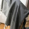 Image de Febronie - Plaid Oslo Jacquard noir 130x170 cm