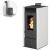 Image de Pack Poêle à granules Interstoves MARINA 11 Etanche + Kit Conduit Ventouse (sortie façade) -
