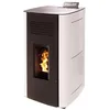 Image de INTERSTOVES - Poêle à granules HYDRO ELIO 13 Etanche - Blanc