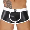 Image de TOF Paris Shorty Empty Bottom Fetish Noir - Blanc XS