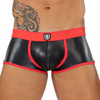 Image de TOF Paris Boxer FETISH BOXER Noir-Rouge