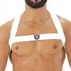 Image de TOF Paris Harnais Elastique Fetish Blanc XL/XXL