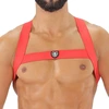 Image de TOF Paris Harnais Elastique Fetish Rouge XS/S