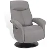 Image de MND MY NEW DESIGN TOLMA : Fauteuil de Relaxation Electrique - Microfibre - Gris