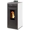 Image de Pack Poêle à granules Interstoves MARINA 11 Etanche sortie Concentrique sur le dessus + Kit Conduit Vertical 80/125 -