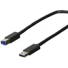 Image de Belkin F3U159cp1.8M Câble USB 3.0, connecteur A/B, longueur 1,80m Noir