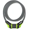 Image de ONGUARD CANDADO ESPIRAL ONGUARD NEON COMBI 180cm x 12mm V, article polyvalent pour usage quotidien