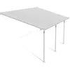 Image de Chalet et jardin - 701693 - Toit Couv' Terrasse - Aurore Aluminium - 3 X 5.46 M - Blanc