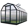 Image de Canopia by Palram Serre de Jardin Eco Grow 7.8m² (Verte) Cadre en Aluminium, Panneaux en Polycarbonate, Résistant aux UV