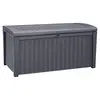 Image de KETER 17197731 Coffre de rangement extérieur aspect rotin, 129,5 x 70 x 62,5 cm