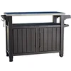 Image de KETER/Chalet-Jardin 12-931336 Grand Buffet Barbecue Résine Marron 123 x 54 x 90 cm