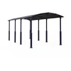 Image de Palram Tente portable autonome pour deux personnes en coton sergé double - T 230x245cm (91x96 po) - Noir - Ombrage temporaire, protection contre les insectes, intimité lors d'activités en plein air