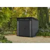 Image de Abri de jardin CORTINA 77 en résine KETER gris foncé 4,7m²