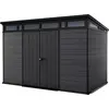 Image de Abri de jardin Cortina 117 en résine gris anthracite Keter 7,4m²