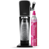 Image de Machine à eau pétillante ART + 1 bouteille 1L noire SODASTREAM