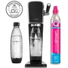 Image de Pack Machine à soda et eau gazeuse Sodastream Art Noir avec 2 bouteilles fuse en occasion ou reconditionné