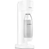 Image de Sodastream Gasatore Gaia blanc idéal pour fabriquer de l'eau gazeuse, comprend une bouteille lavable en machine à laver et un cylindre contenant du Co2