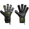 Image de Elite Sport Vibora Gants De Gardien - Noir / Jaune Fluo | Taille: 8