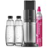 Image de Machine à eau pétillante Noir + 2 carafes en verre d'1 L SODASTREAM