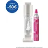 Image de Machine à eau pétillante - SODASTREAM - Fresh - bouteille 1 L incluse - recharge gaz 60 L - blanche