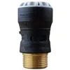 Image de Plasson - Raccords PEHD encliquetables - Raccord droit encliquetable PE Ø25 - Laiton mâle 1'' (26/34) avec portée plate ISO 228