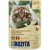 Image de Bozita Bouchées en Sauce Riches en Poulet | 12 x 85 g | Nourriture Humide pour Chats | Aliment Complet sans céréales et sans blé | 100% ingrédients suédois