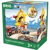 Image de Brio World Grue de Chargement de Marchandises - Accessoire pour circuit de train en bois - Ravensburger - Mixte dès 3 ans - 33280
