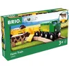 Image de Train des Animaux de la Ferme - BRIO - Circuit en bois - Ravensburger - Mixte dès 3 ans