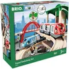 Image de Brio World Circuit Plateforme Voyageurs - Coffret complet 42 pièces - Circuit de train en bois - Ravensburger - Dès 3 ans - 33512