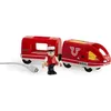 Image de Train de Voyageur Rechargeable BRIO - Circuit de train en bois - Ravensburger - Rouge - Mixte dès 3 ans